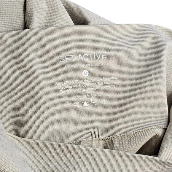 SET Active Womens Sculptflex Seamless Leggings Size Medium - Picture 6 of 8